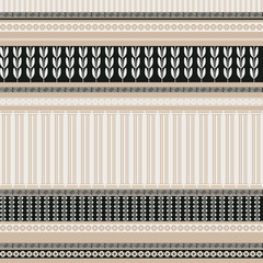 Seamless pattern in antique style with columns