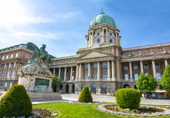 Wall Mural - Royal palace of Budapest, Hungary