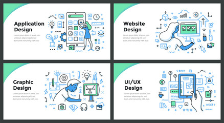 Design & Development Color Doodle Concepts