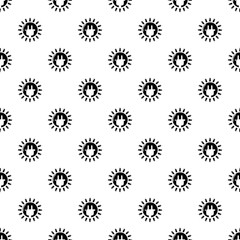 Poster - Unplugged electrical plug pattern vector seamless repeating for any web design