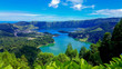 Lake Azul on the island of Sao Miguel Azores