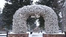 Antler Arch Way In Jackson Hole, Wyoming