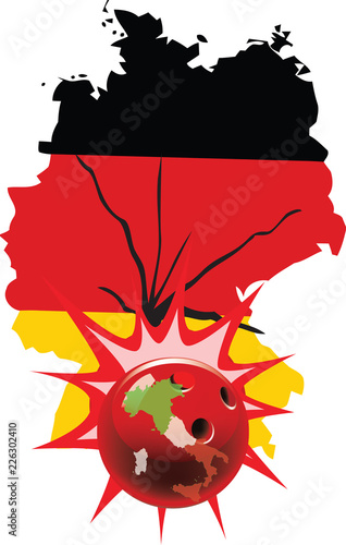 Foto  Italia colpisce la Germania