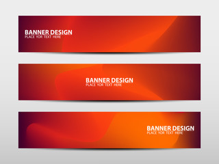 Wall Mural - Banners with colorful geometric background . Vector illustrations
