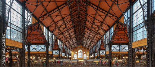 Fotografía Roof of Central market hall in Budapest, Hungary
