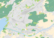 Vektor Stadtplan von Biel / Bienne