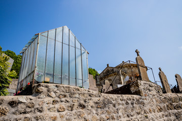 Wall Mural - Cimetière de Chambon sur Lac