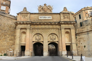 Wall Mural - Victoria gate in Valletta, Malta