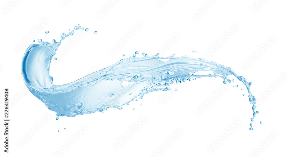 water, Water splash,water splash isolated on white background,
