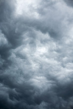  Gray White Clouds Background