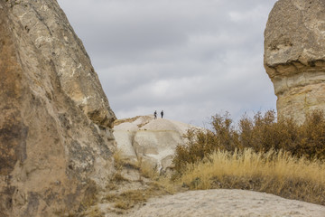 Sticker - rock formations in cappadocia turkey