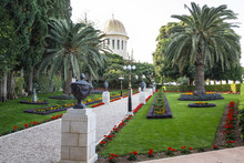 The Bahai Gardens, Haifa, Israel.