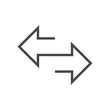 Exchange arrow icon, Sync Arrows