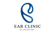 Abstract ear logo