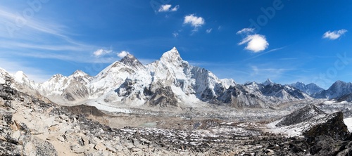 Obrazy Mount Everest  panorama-mount-everestu-i-lodowca-khumbu