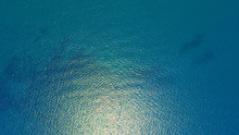 Bird's Eye View Of Sea Ocean Water Surface Texture Background