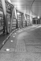 Poster - Empty pedestrian walkway