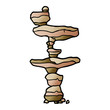 © lineartestpilot - cartoon doodle of stacked stones