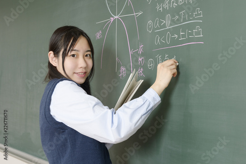 黒板に数式を書き込む女子高校生 Buy This Stock Photo And Explore Similar Images At Adobe Stock Adobe Stock 黒板に数式を書き込む女子高校生 Buy This Stock Photo And Explore Similar Images At Adobe Stock Adobe Stock
