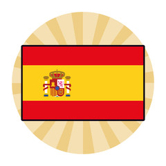 Poster - Spain flag emblem