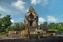 Stone Castle Phra That Narai Cheng Weng And Sky Of Biautiful, Sakon Nakhon