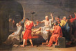 Leinwandbild Motiv The Death of Socrates