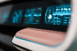 © Edward R - The future of air, land, and sea navigation. Holograms, charts, sonars and tracking instruments for any type of cruising. Futuristic Control panel, and dashboard with led lights. Sustainable design.