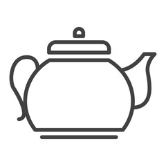 Canvas Print - Water kettle symbol