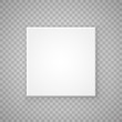 © hobbitfoot - Open paper Square box on a transparent background. Vector illustration