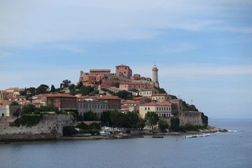 Wall Mural - Blick auf Portoferraio, Elba