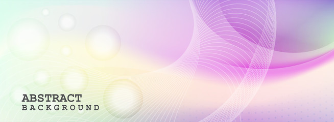 Wall Mural - abstract banner background