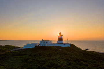 Fugueijiao Lighthouse, Shimen District, New Taipei, Taiwan.