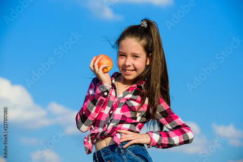 Fruit Vitamin Nutrition For Kids Apple Fruit Diet Kid Hold Ripe