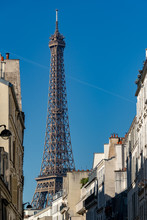 Tour Eiffel Paris Tower Symbol Close Up Detail