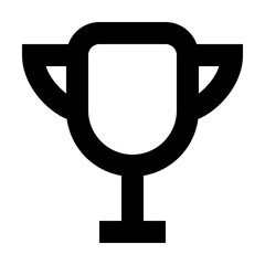 Award Cup Service Best Winner vector icon