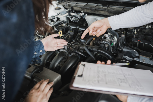 Reliable Auto Mechanics >> Reliable Auto Mechanic Talking To A Female Customer The Reliable Auto Mechanics >> Reliable Auto Mechanic Talking To A Female Customer The