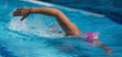 © pavel1964 - Swimmer athlete swim crawl stroke in pool track