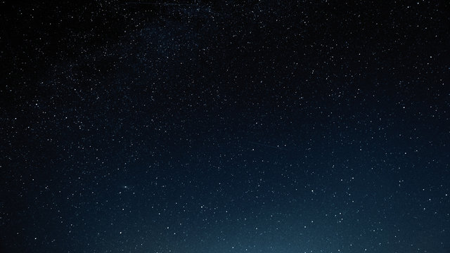 night sky with stars and galaxy in outer space, universe background
