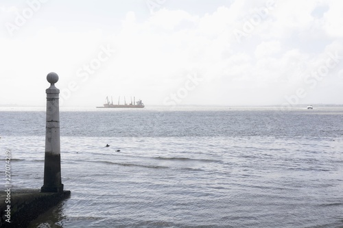 Un Faro Sul Fiume Tago A Lisbona Buy This Stock Photo And Explore Similar Images At Adobe Stock Adobe Stock
