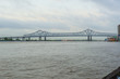 Crescent City Connection, formerly the Greater New Orleans Bridge, cross the Mississippi River in New Orleans, Louisiana, USA.