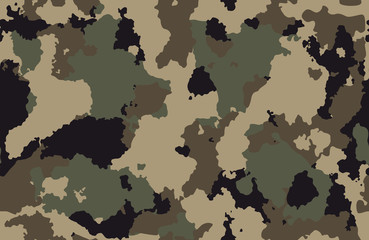 Wall Mural - texture military camouflage repeats seamless army green hunting print
