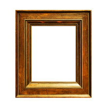 Brown Wood Portrait Frame