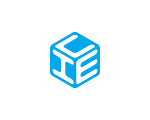 Fototapete - Vector logo ICE. Label for your design.