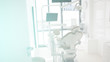 © Nick Bakhur - Abstract sharp hospital and clinic interior for background - Processing Blue color white balance