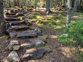 Hiking in Maine 