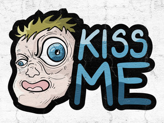 Sticker - Kiss me