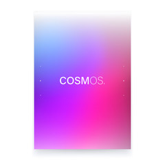 Wall Mural - abstract gradient shapes a4 poster. modern design cover backdrop. trendy color flow artwork