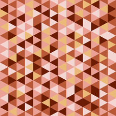 Wall Mural - vector abstract seamless pattern of triangles. vector seamless t
