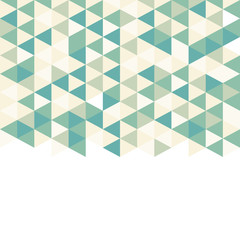 Wall Mural - Vector background with triangles. Abstract geometric background