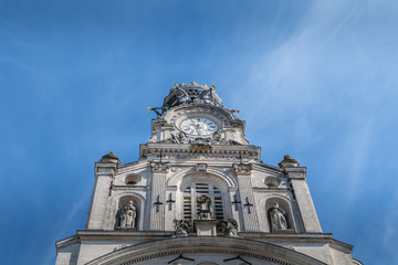 Wall Mural - Architecture detail of the Holy Cross Church of Nantes